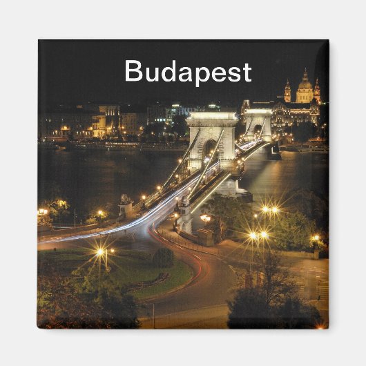 Aimant Le paysage nocturne de Budapest (Devant)