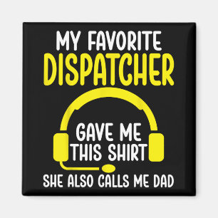Aimant Le père de l'agent de dispatching 911 - Mon agent