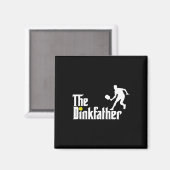 Aimant Le Père Dink Pickleball Papa Funny Pickleball (Recto/Verso)