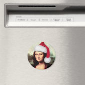 Aimant Le Père Noël de Mona Lisa (In Situ (Lave-vaisselle))