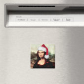 Aimant Le Père Noël de Mona Lisa (In Situ (Lave-vaisselle))