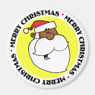 Aimant Le père noël noir