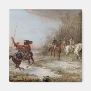 Aimant Le péril du napoléon au Brienne-le-Château, c.1891