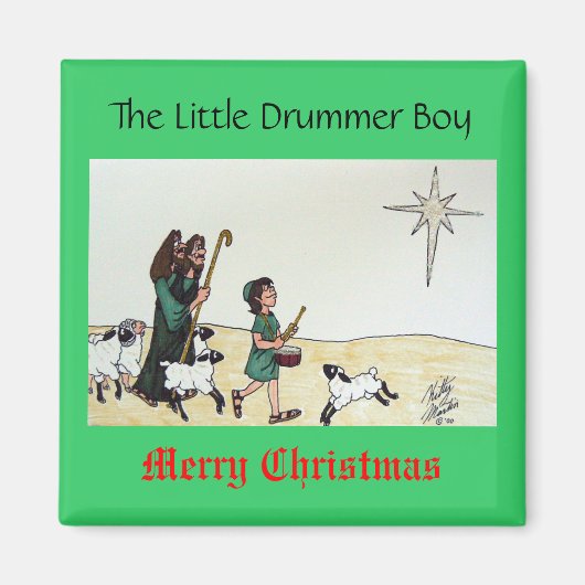 Aimant Le Petit Drummer Boy, Mer... (Devant)