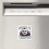 Aimant Le petit vampire de Tante (In Situ (Lave-vaisselle))