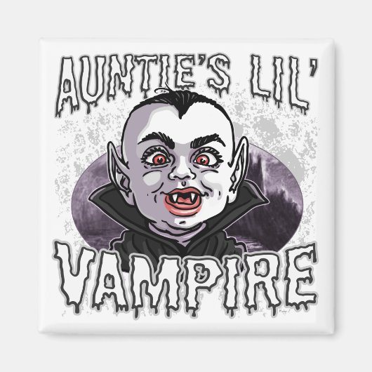 Aimant Le petit vampire de Tante (Devant)