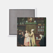 Aimant Le pharmacien (Recto/Verso)