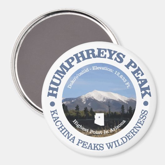 Aimant Le pic de Humphrey (Recto/Verso)