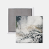 Aimant Le pic de Sarychev traversant la mer d'Okhotsk (Recto/Verso)