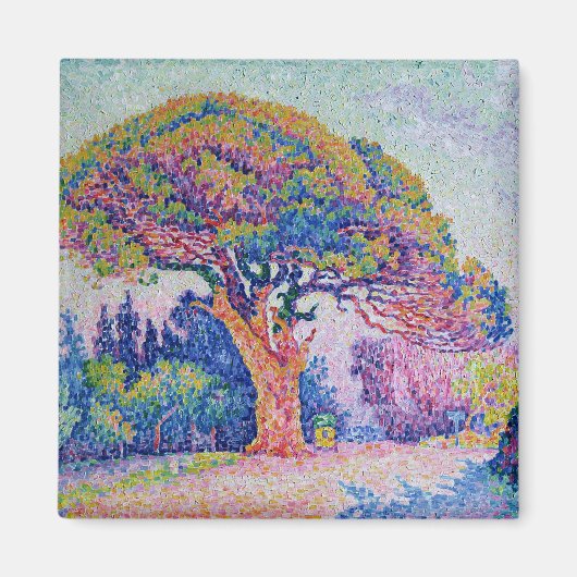 Aimant Le pin à Saint-Tropez, 1909 (Devant)