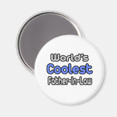 Aimant Le plus beau-père du monde (Recto/Verso)