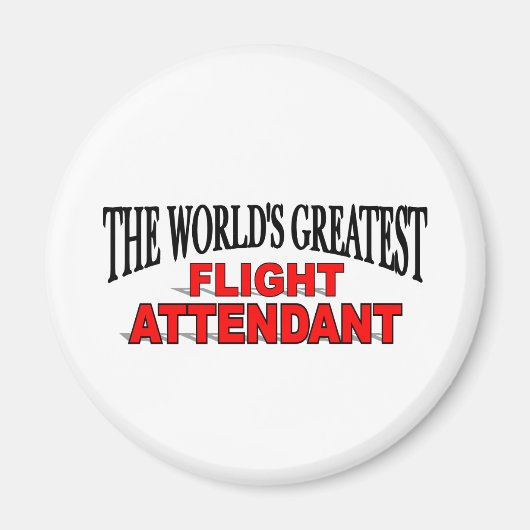 Aimant Le plus grand agent de bord du monde (Devant)