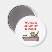 Aimant le plus grand blogueur du monde (Recto/Verso)