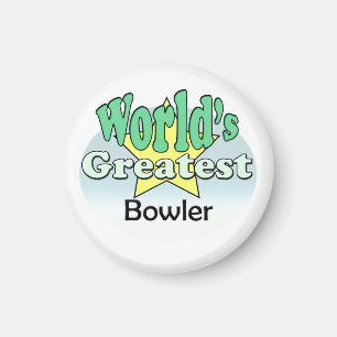 Aimant Le plus grand Bowler du monde