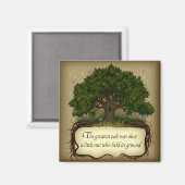 Aimant Le plus grand chêne était autrefois un petit noyer (Recto/Verso)