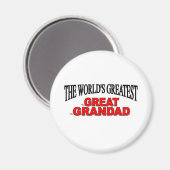 Aimant Le plus grand grand grand pays du monde (Recto/Verso)