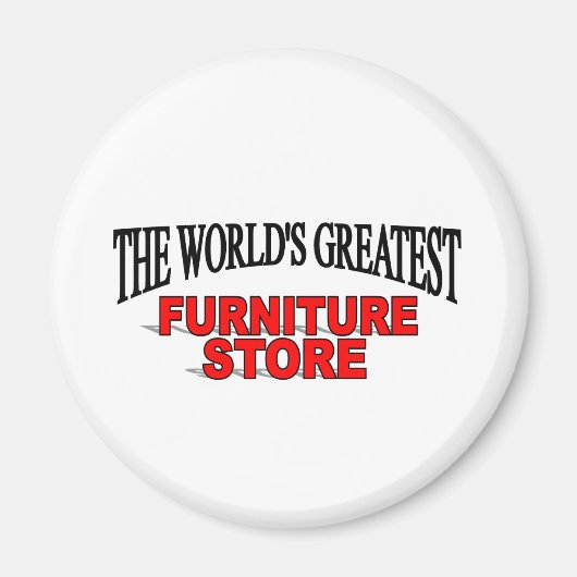 Aimant Le plus grand magasin de meubles au monde (Devant)