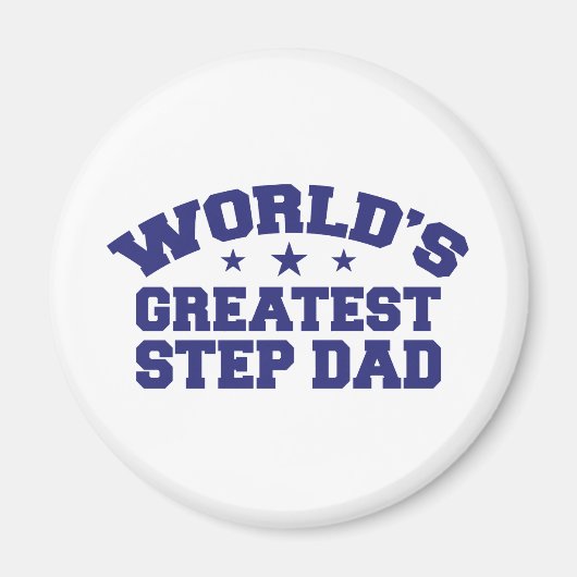 Aimant Le plus grand pas du monde pour papa (Devant)