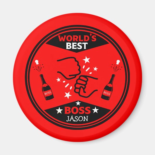 Aimant Le plus grand patron du monde (Devant)