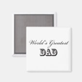 Aimant Le plus grand père du monde (Recto/Verso)