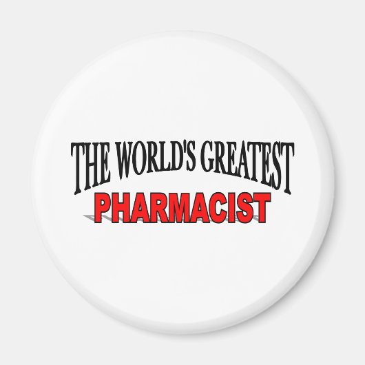 Aimant Le plus grand pharmacien du monde (Devant)