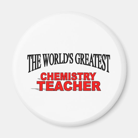 Aimant Le plus grand professeur de chimie au monde (Devant)