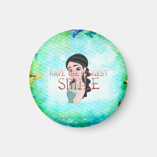 Aimant Le plus grand sourire (Devant)