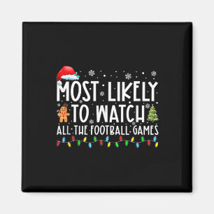 Aimant Le Plus Probable À Regarder Tous Les Jeux De Footb