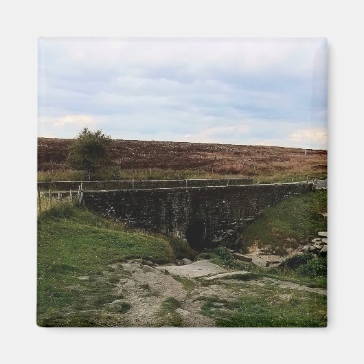Aimant Le pont, à la campagne (Devant)
