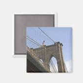 Aimant Le pont Brooklyn à New York, New York (Recto/Verso)