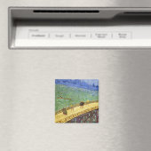 Aimant Le pont dans la pluie Vincent van Gogh art (In Situ (Lave-vaisselle))