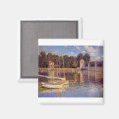 Aimant Le pont d'Argenteuil Claude Monet (Recto/Verso)