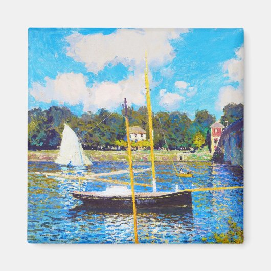 Aimant Le pont d'Argenteuil Claude Monet (Devant)