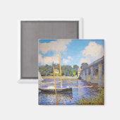 Aimant Le pont d'Argenteuil, Monet (Recto/Verso)