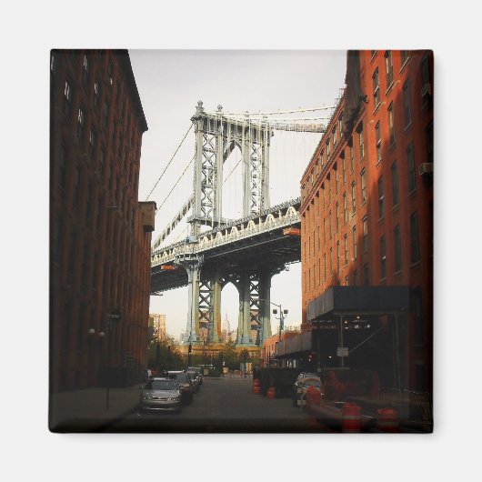 Aimant Le Pont De Manhattan, Vue Rue (Devant)