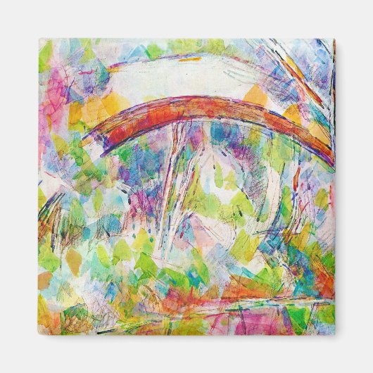 Aimant Le pont, Paul Cezanne (Devant)