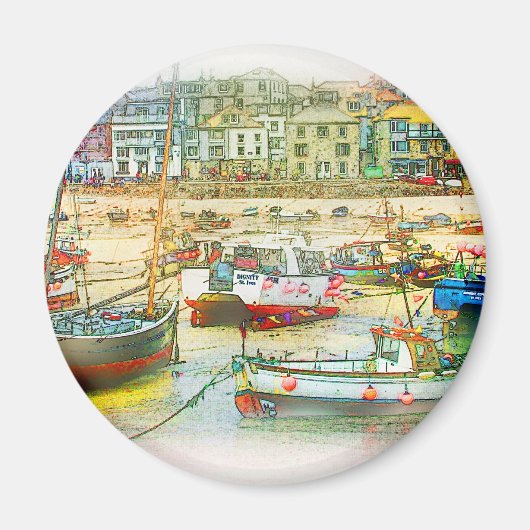 AIMANT LE PORT EN TANT QUE PEINTURE (Devant)