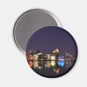 Aimant Le port intérieur de Baltimore à la nuit (Recto/Verso)