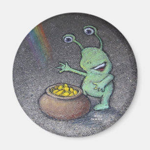 Aimant le pot des sluggo d'or