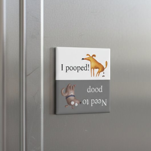 Aimant Le Potty Potty Poop est parti