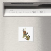 Aimant Le poulet aux châtaignes de Fuertes (In Situ (Lave-vaisselle))