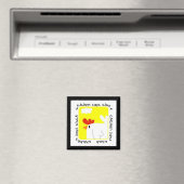 Aimant Le poulet indique des T-shirts et des cadeaux de g (In Situ (Lave-vaisselle))