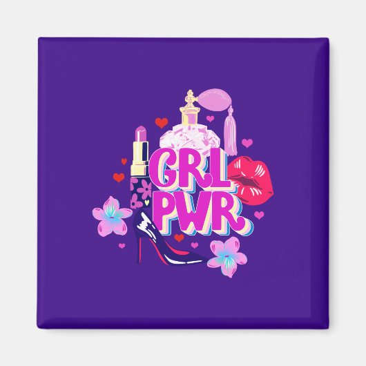 Aimant Le pouvoir des filles (Devant)