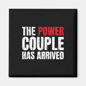 Aimant Le Power Couple est arrivé à Valentine's Day Love (Devant)