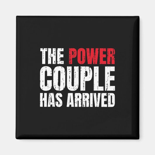 Aimant Le Power Couple est arrivé à Valentine's Day Love (Devant)