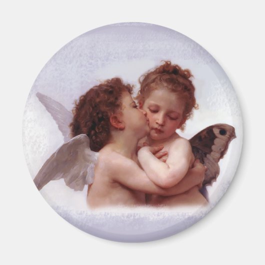 Aimant Le premier baiser de William Bouguereau (Devant)