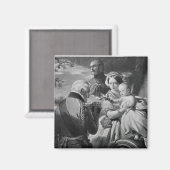 Aimant Le premier mai 1851, gravé par Werner (Recto/Verso)