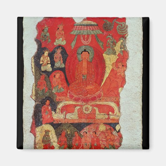Aimant Le premier sermon de Bouddha (Devant)