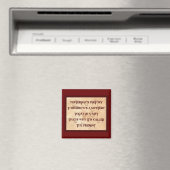 Aimant Le présent (In Situ (Lave-vaisselle))