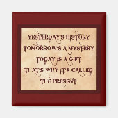 Aimant Le présent (Devant)